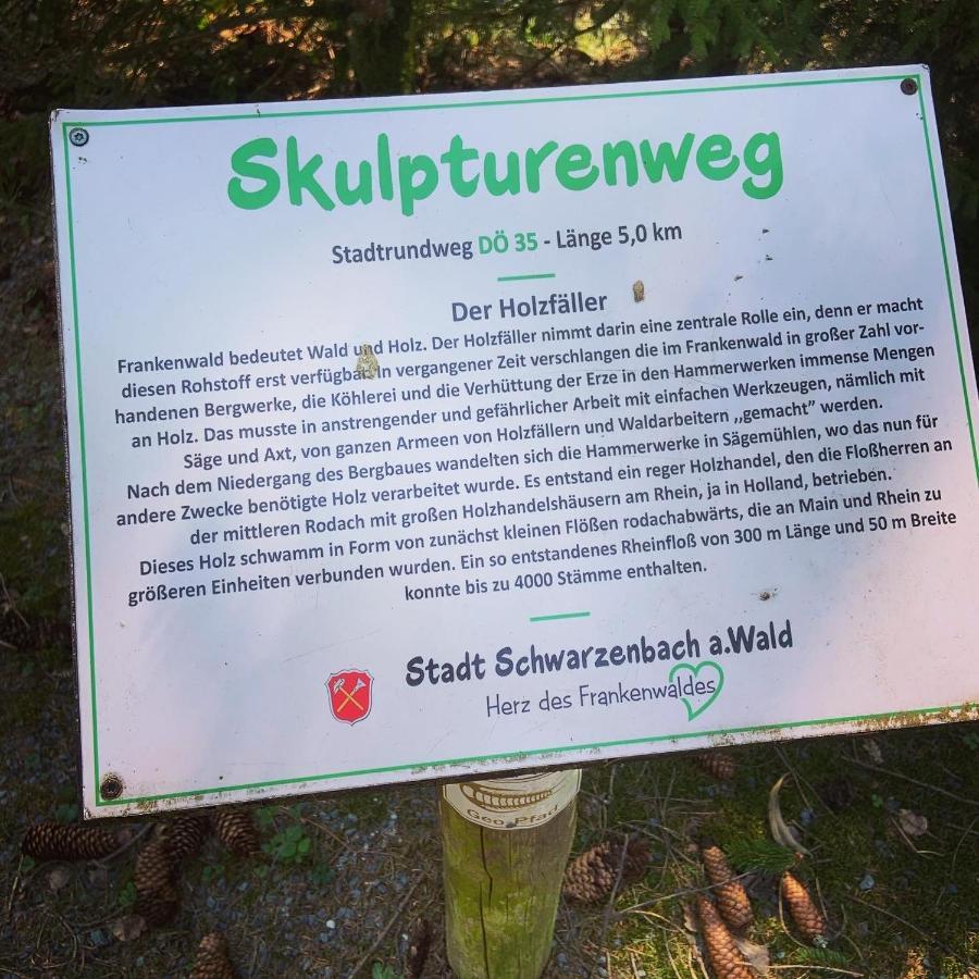 Ferienwohnung Frankenwald Naila Exterior foto